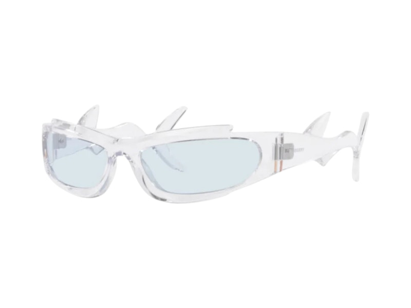 Burberry Turner Shark Sunglasses Clear