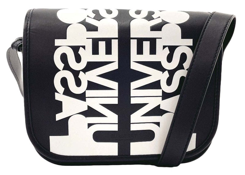 Burberry Universal Passport Bag Black/White
