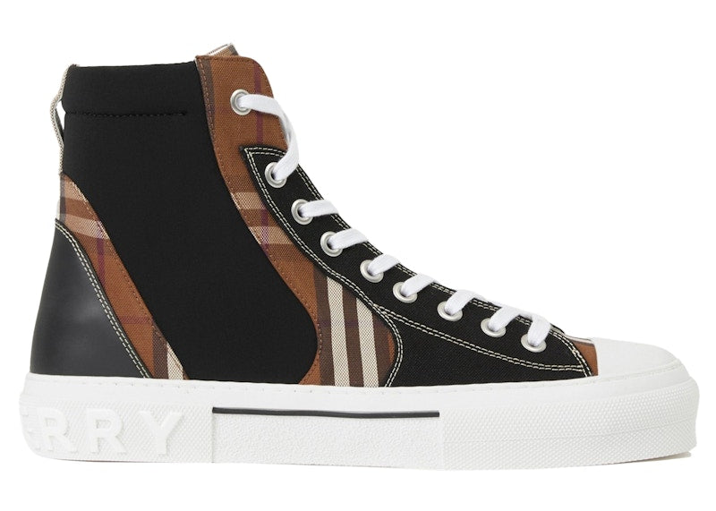 Burberry Vintage Check High Top Brown Black