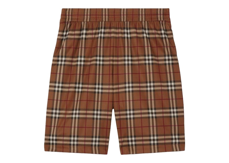 Burberry Vintage Check Shorts Brown