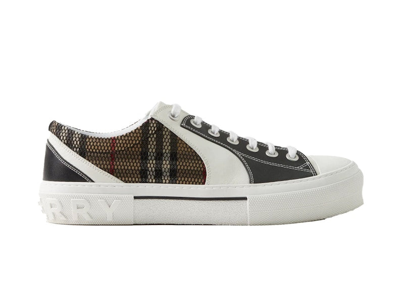 Burberry Vintage Cotton Check Black White