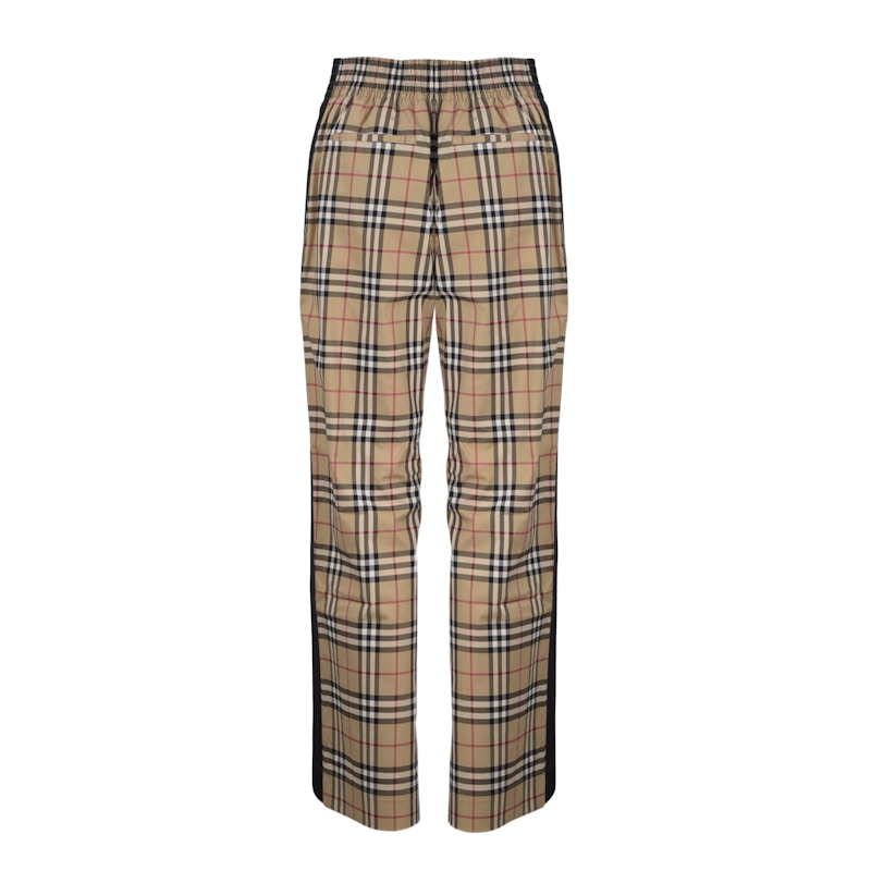 Burberry Womens Louane Trousers Vintage Check
