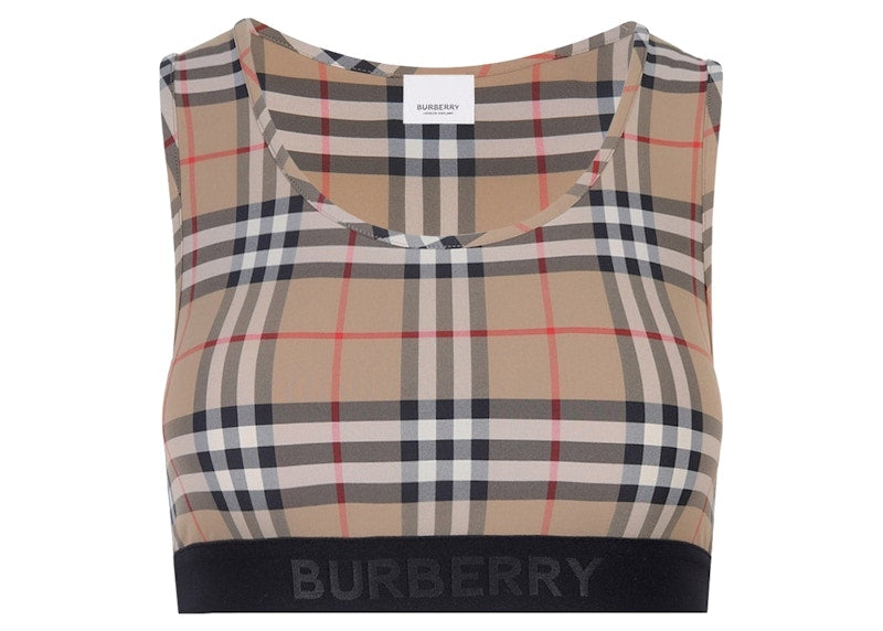 Burberry Women's Stretch Nylon Top Beige