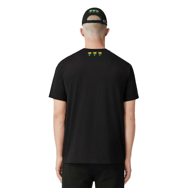 Burberry x Minecraft Logo Print Cotton T-shirt Black