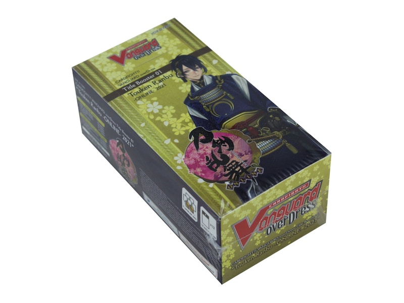 Bushiroad Cardfight!! Vanguard overDress Touken Ranbu Title Booster Box 01