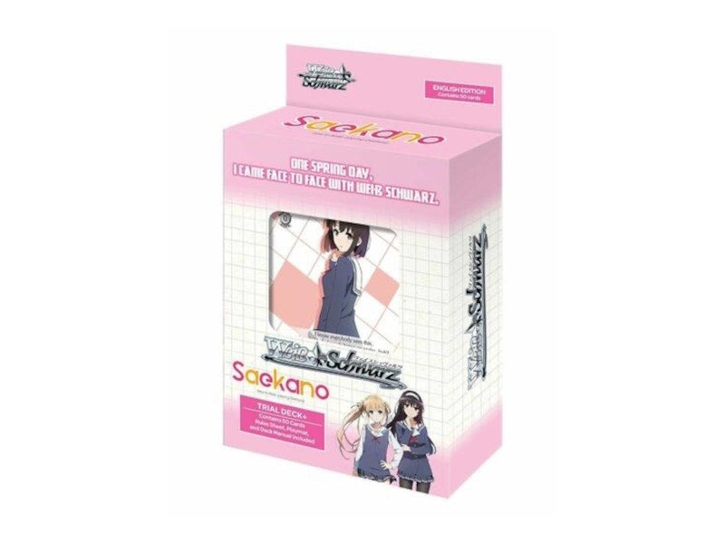 Bushiroad Weiss Schwarz Saekano - How to Raise a Boring Girlfriend Trial Deck