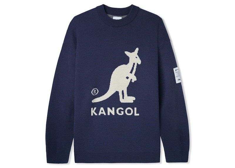 Butter Goods x Kangol Knitted Sweater Sweater Navy