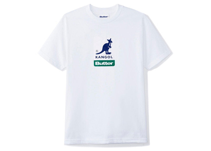 Butter Goods x Kangol Logo T-Shirt White