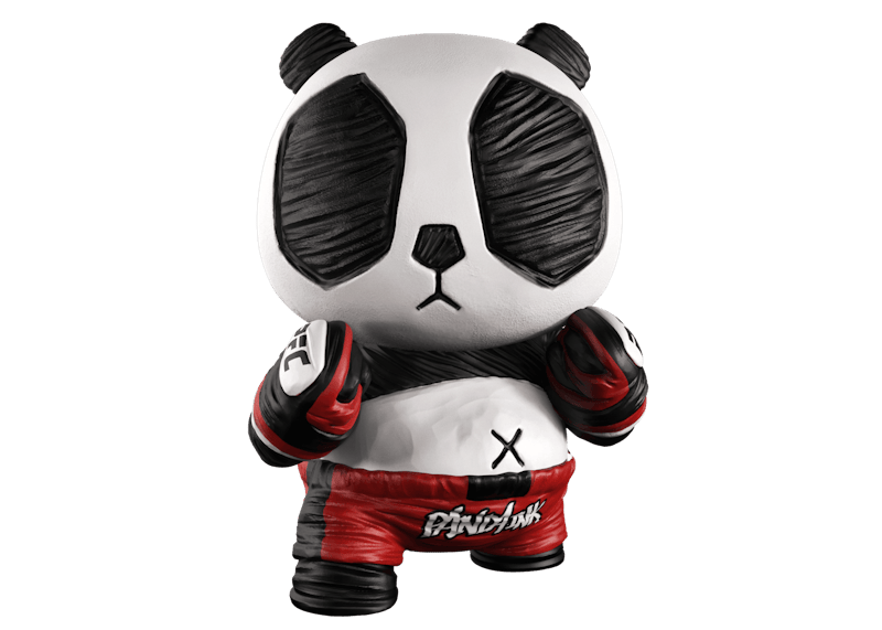 Cacooca Mighty Jaxx Panda Ink: Punch Figure