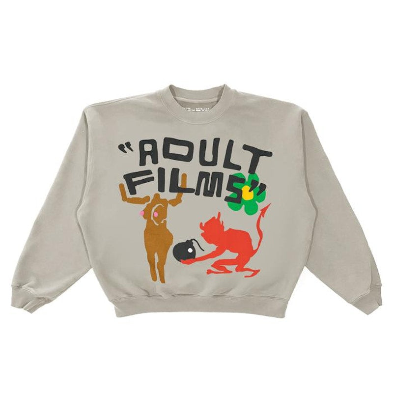 Cactus Plant Flea Market Adult Films Crewneck Grey