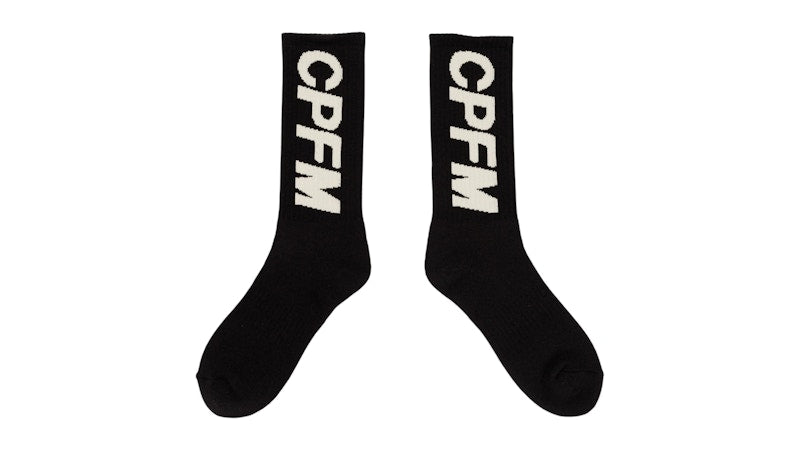 Cactus Plant Flea Market CPFM Black Tube Socks Black
