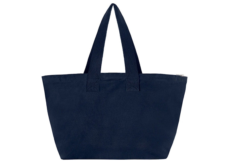 Cactus Plant Flea Market Embroidered Erewhon Market Zipper Tote Navy
