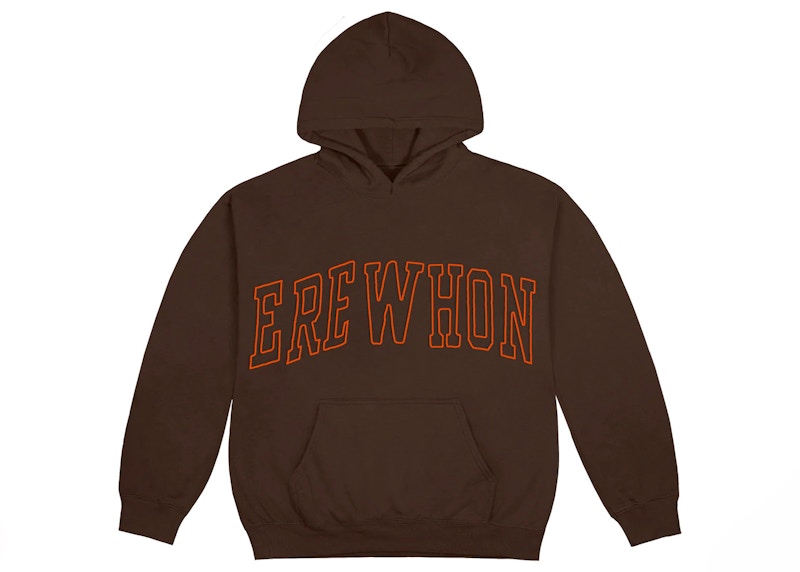 Cactus Plant Flea Market Erewhon Sport Hoodie Brown