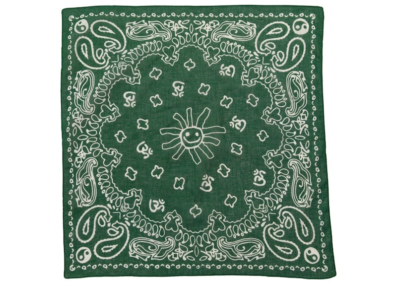 Cactus Plant Flea Market Flash Bandana Green