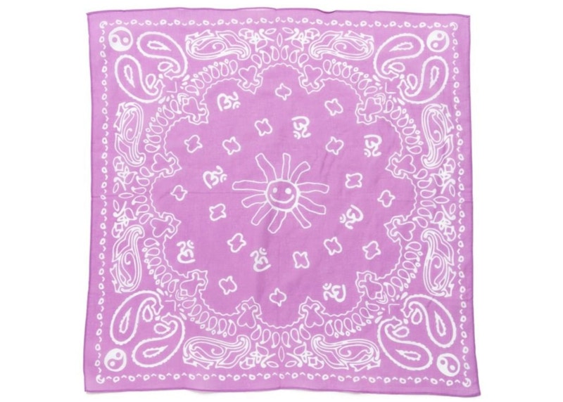 Cactus Plant Flea Market Flash Bandana Purple