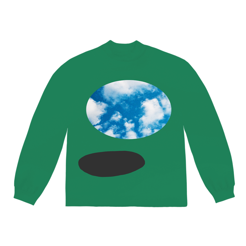 Cactus Plant Flea Market For JIK Longsleeve T-Shirt Green