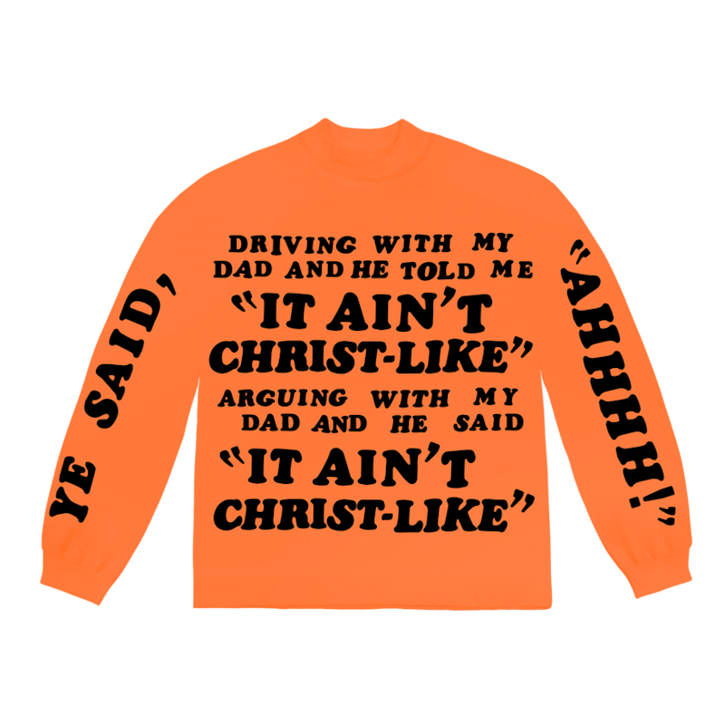 Cactus Plant Flea Market For JIK Longsleeve T-Shirt Orange