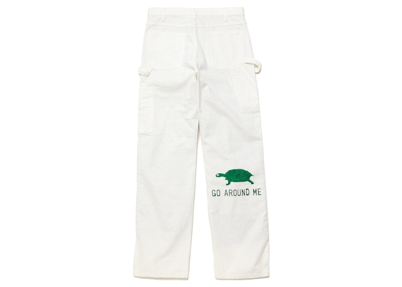 Cactus Plant Flea Market I'M Tired Painter Pant White