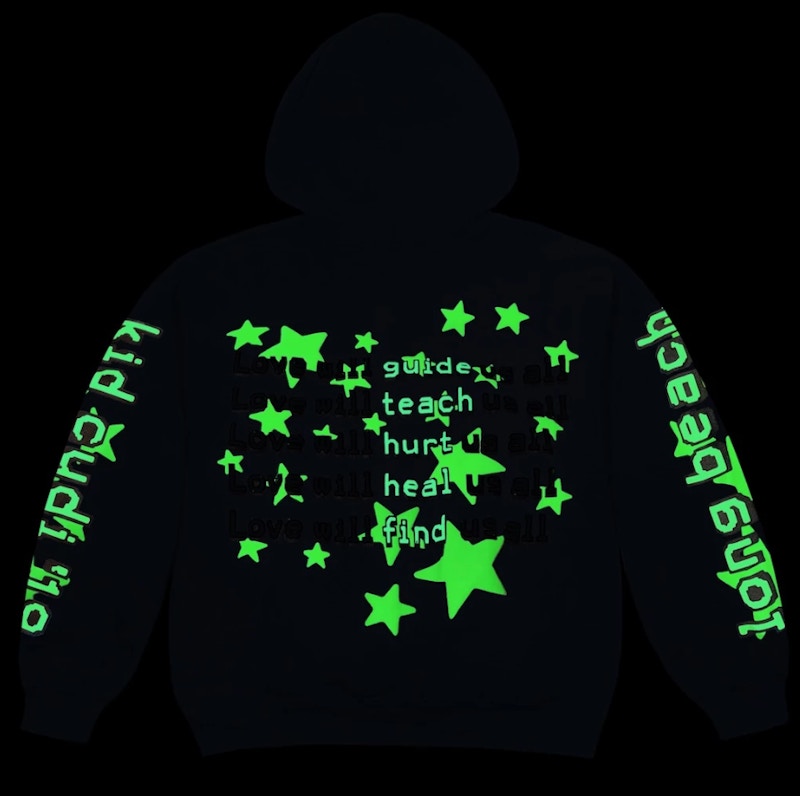 Cactus Plant Flea Market Kid Cudi Enter Galactic Hoodie Blue