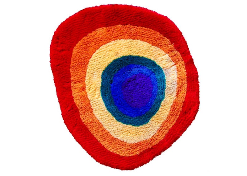 Cactus Plant Flea Market Rainbow Rug Multi