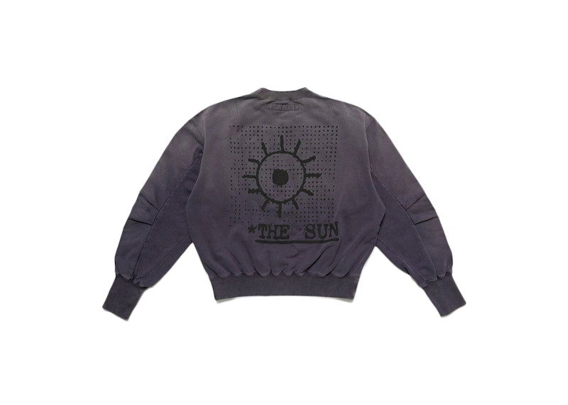 Cactus Plant Flea Market The Moon The Sun Pullover Washed Black