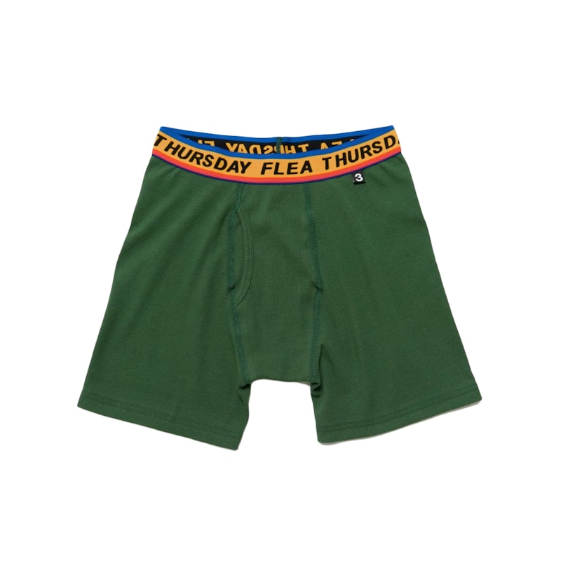 Cactus Plant Flea Market Thursday Flea Boxer Briefs Green