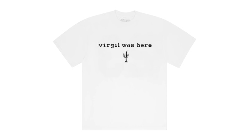 Cactus Plant Flea Market VAA CPFM Virgil Was Here T-shirt White