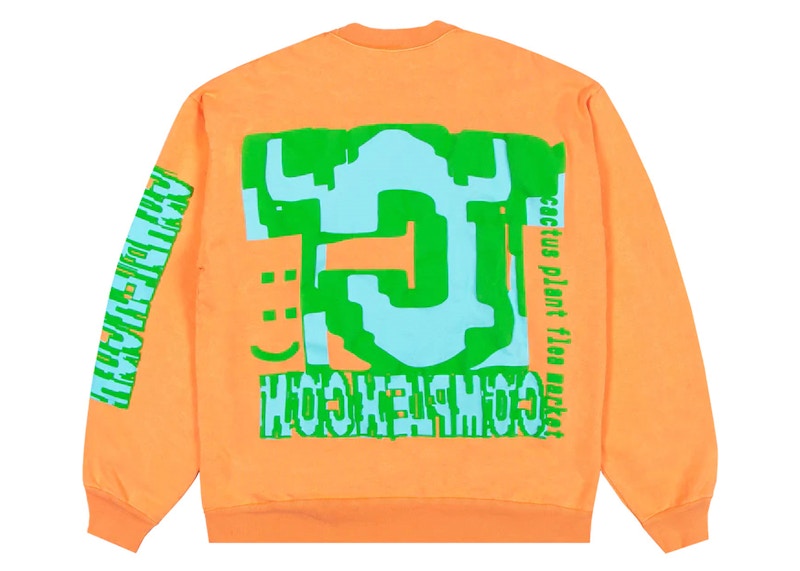Cactus Plant Flea Market x ComplexCon Crewneck Fluro Orange