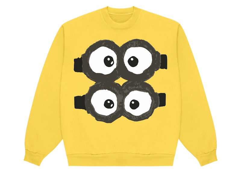 Cactus Plant Flea Market x Despicable Me 4 Minions Theme Park Crewneck Yellow