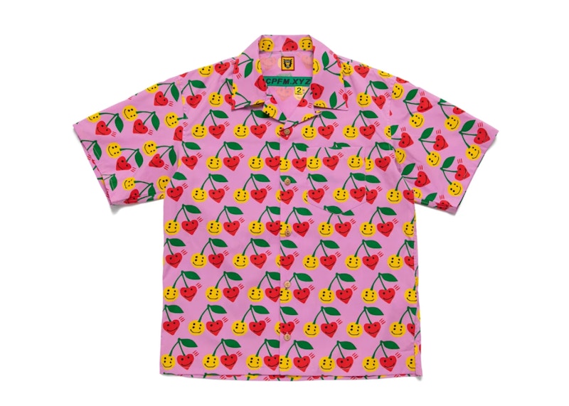 Cactus Plant Flea Market x Human Made We're Good! Aloha Shirt Pink
