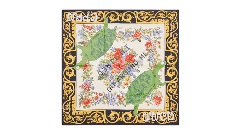 Cactus Plant Flea Market x Junya Watanabe CPFM Silk Print A Scarf Multicolor