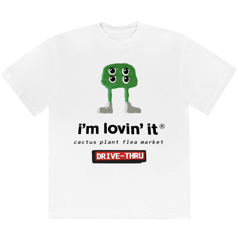 Cactus Plant Flea Market x McDonald's Fry Guy T-shirt White