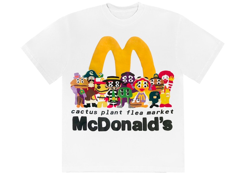 Cactus Plant Flea Market x Mcdonalds Cactus Buddy And Friends Tee (F&F) White