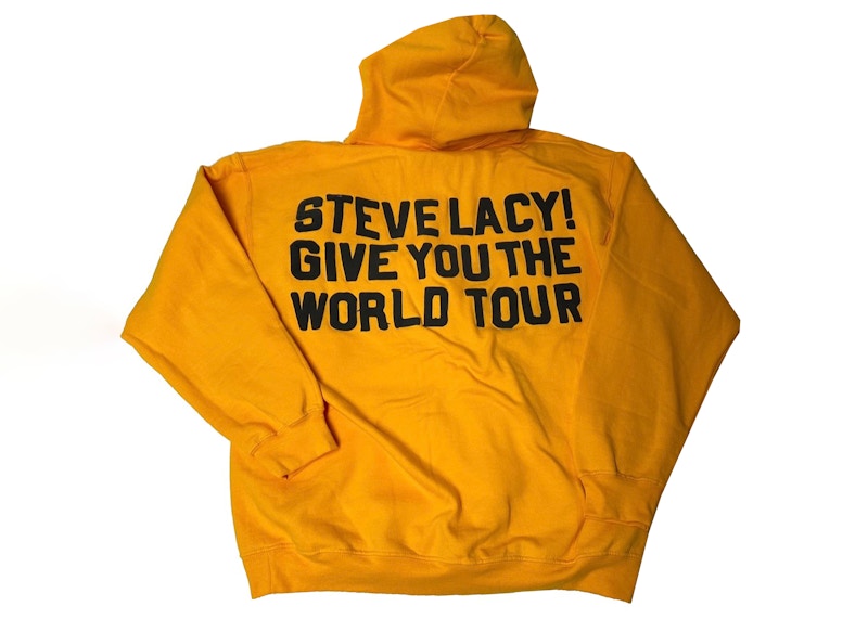 Cactus Plant Flea Market x Steve Lacy Gemini Rights Hoodie Yellow