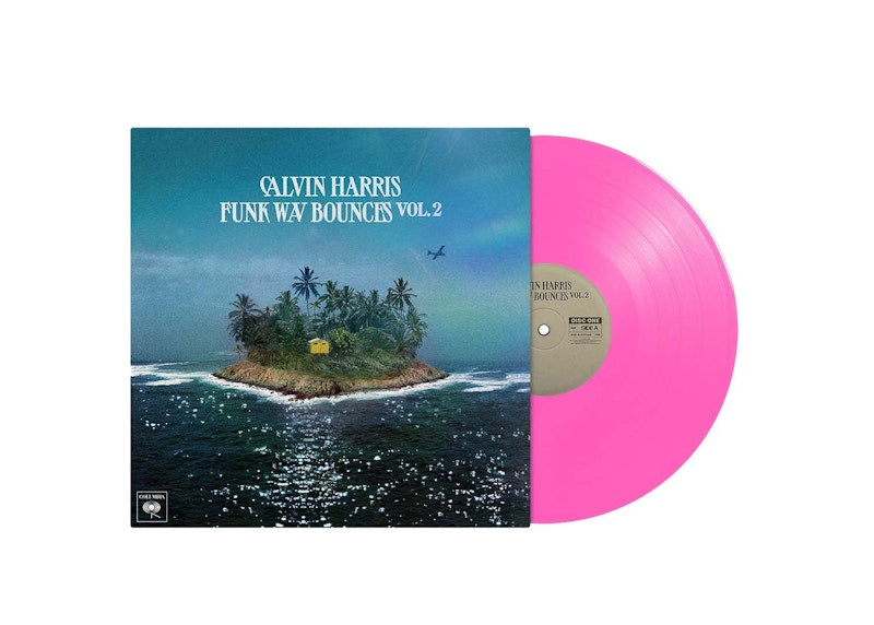 Calvin Harris Funk Wav Vol. 2 LP Vinyl Transparent Pink