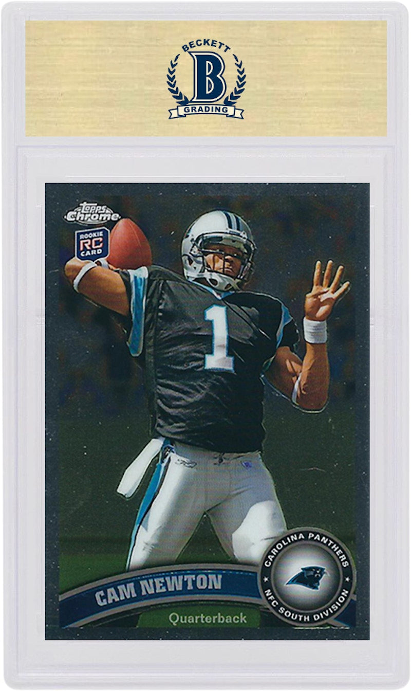 Cam Newton 2011 Topps Chrome Rookie #1 (PSA or BGS Graded)