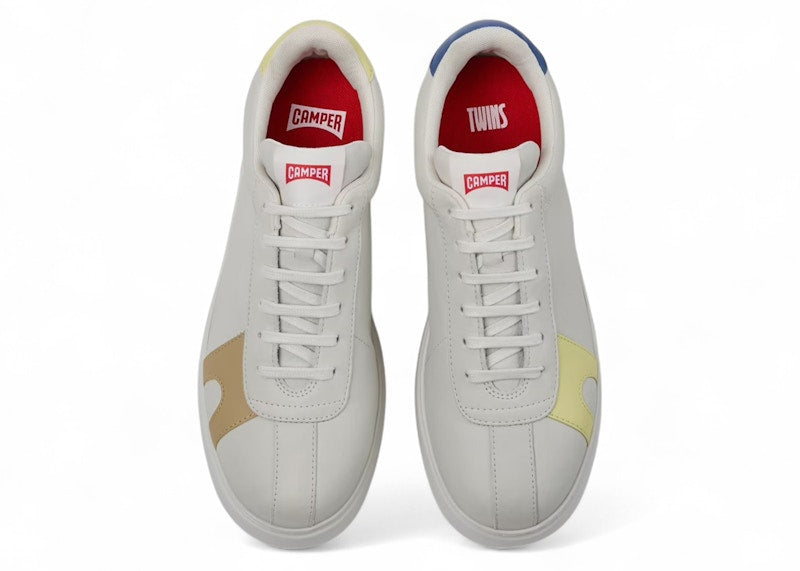 Camper Twins K21 Sneaker White Beige Blue Yellow