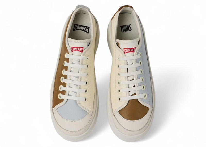 Camper Twins Runner Up Sneaker Brown Blue White (Women's)