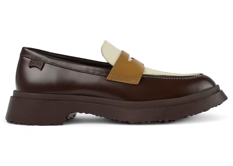 Camper Twins Walden Loafer Multi Brown Beige