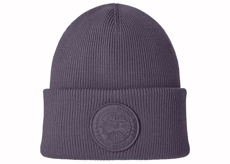 Canada Goose Arctic Toque Garment Dye Beanie Thistle Purple