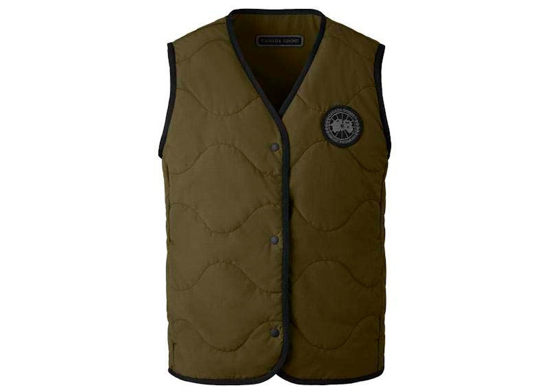 Canada Goose Black Label Annex Liner Vest Green