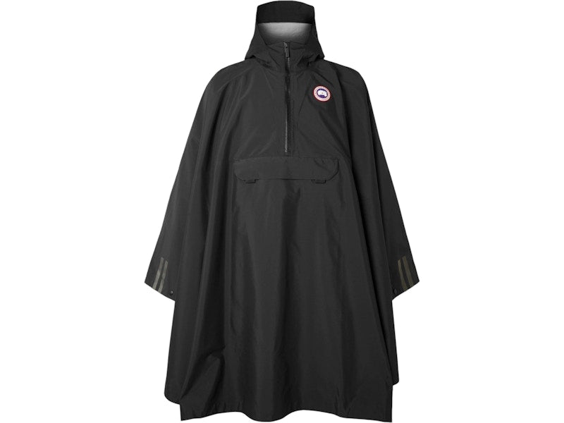 Canada Goose Field Oversized Durance Hooded Pancho Black