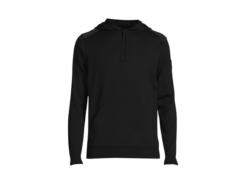 Canada Goose Label Armherst Hoodie Black