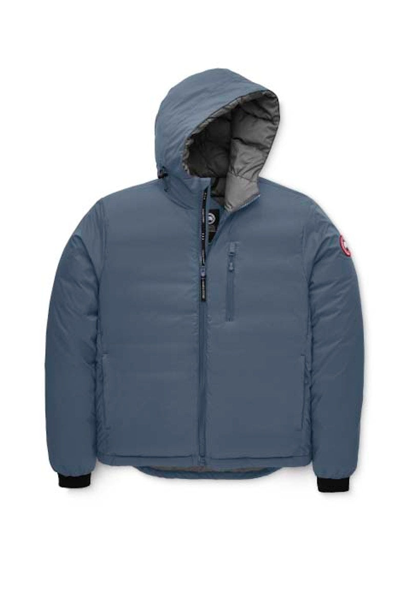 Canada Goose Lodge Down Matte Finish Hoody Ozone Blue