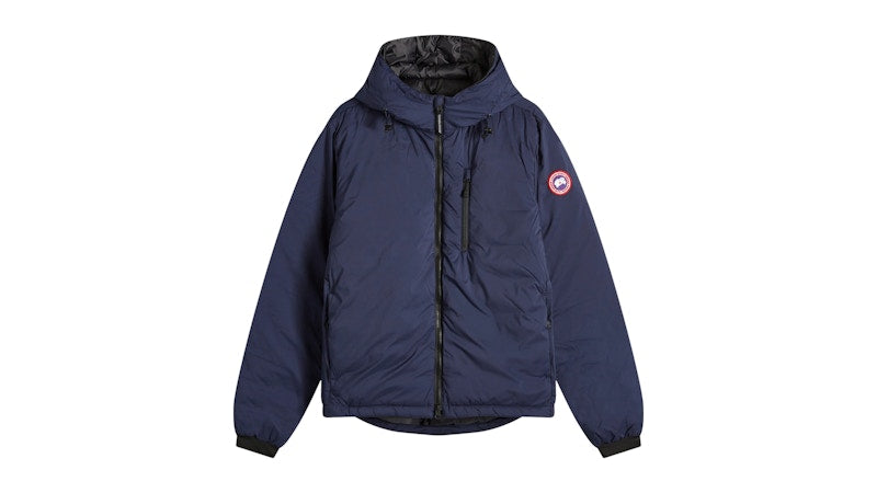 Canada Goose Lodge Hooded Jacket Atlantic Navy