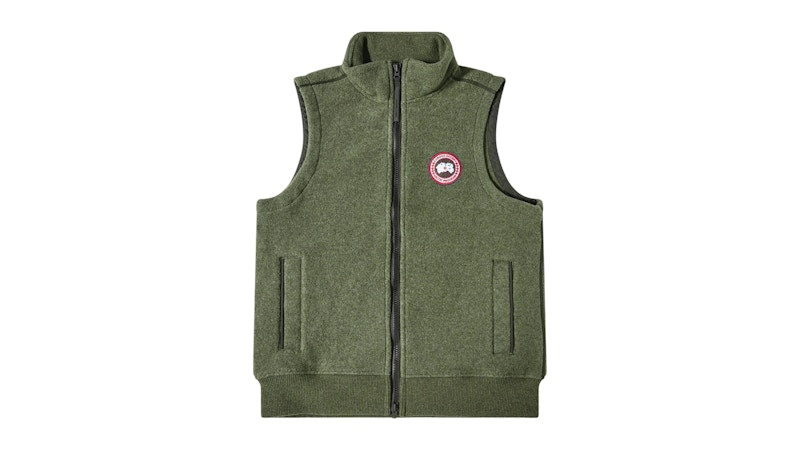 Canada Goose Mersey Fleece Vest Dark Sage