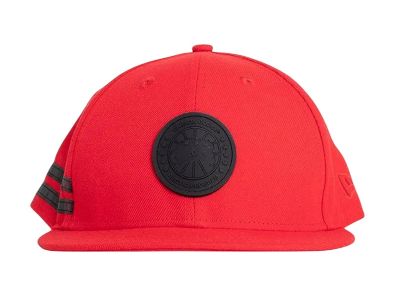 Canada Goose New Era Arctic Disc Snapback Cap Red
