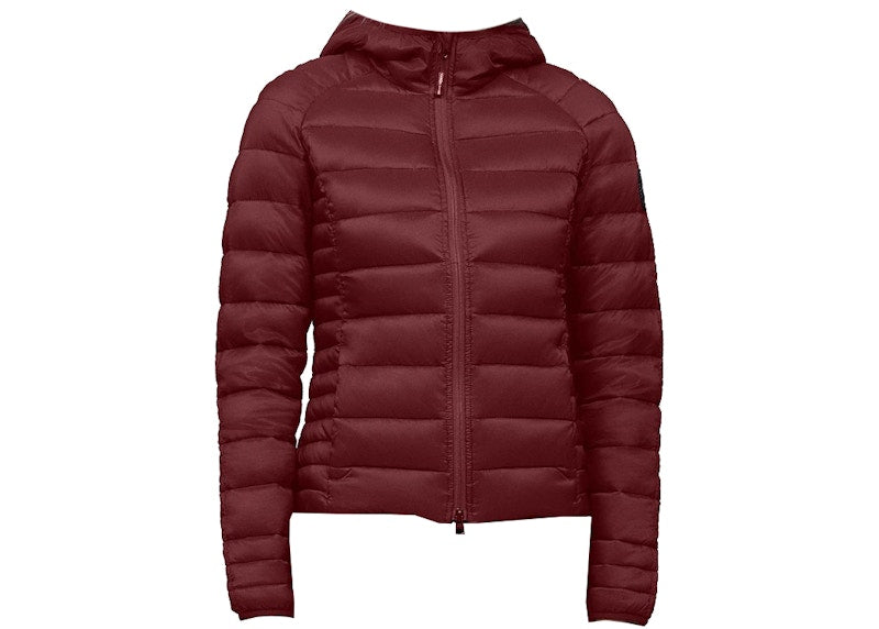 Canada Goose Women's Black Label Brookvale Down Hoodie Bordeaux