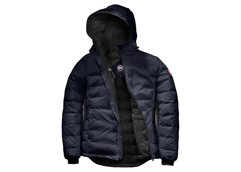 Canada Goose Women's Camp Down Hoodie Admiral Blue/Black
