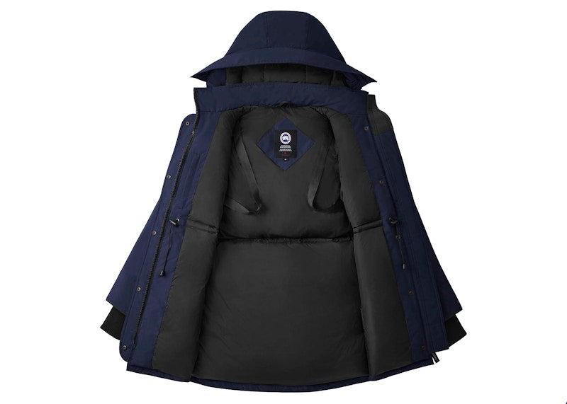 Canada Goose Women's Trillium Parka Heritage Jacket (Classic Fit) Atlantic Navy